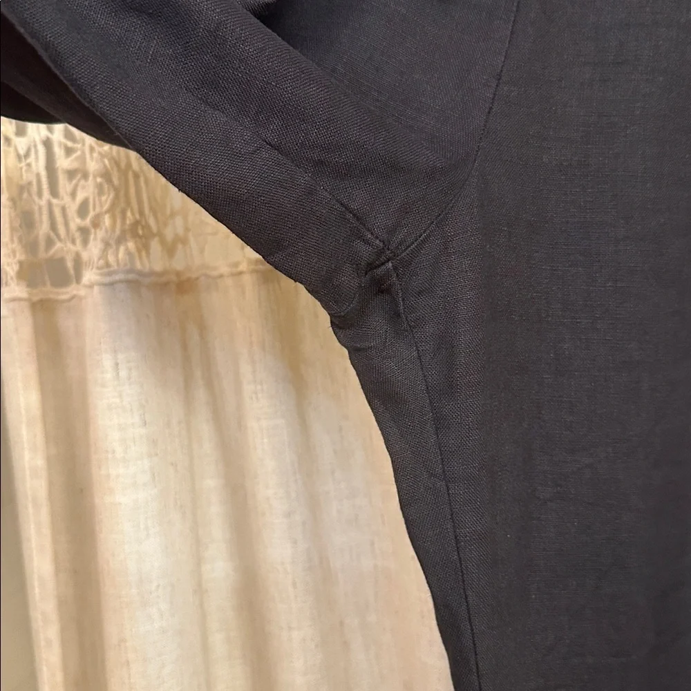 Reformation olina black linen pants size M - Picture 10 of 12